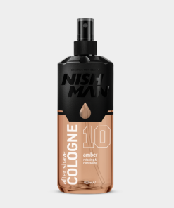 NishMan After Shave Cologne 10 Amber 400ml (NEW)